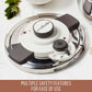 Essteele Per Velocità Stainless Steel Pressure Cooker 22cm/8L