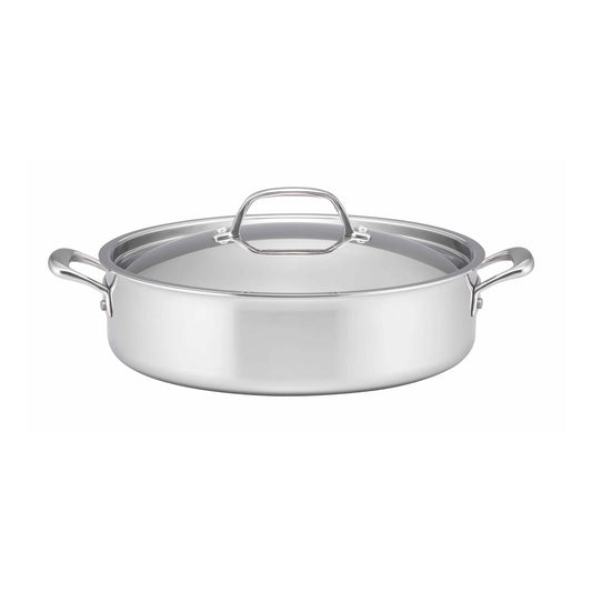 Essteele Eternità Clad Stainless Steel Induction Covered Sauteuse 30cm/5.6L