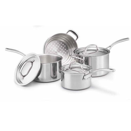 Essteele Eternità Clad Stainless Steel Induction 4 Piece Cookware Set