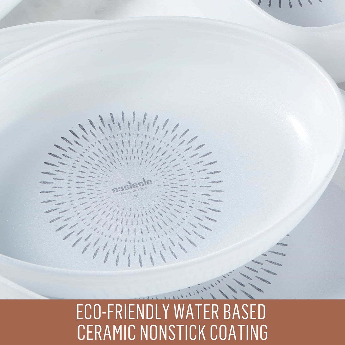 Essteele Glass Ceramic Nonstick 1.9L Medium Oval Dish 30 x 21 x 6.3cm