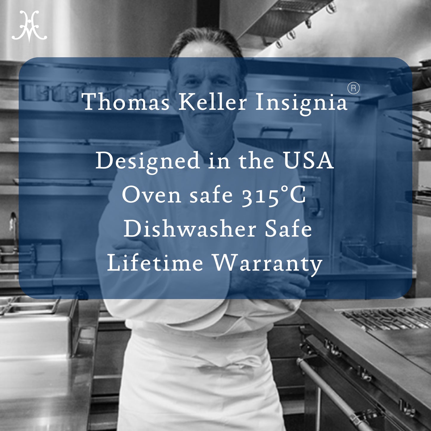 Hestan Thomas Keller Insignia Commercial Clad Stainless Steel Universal Lid 22cm