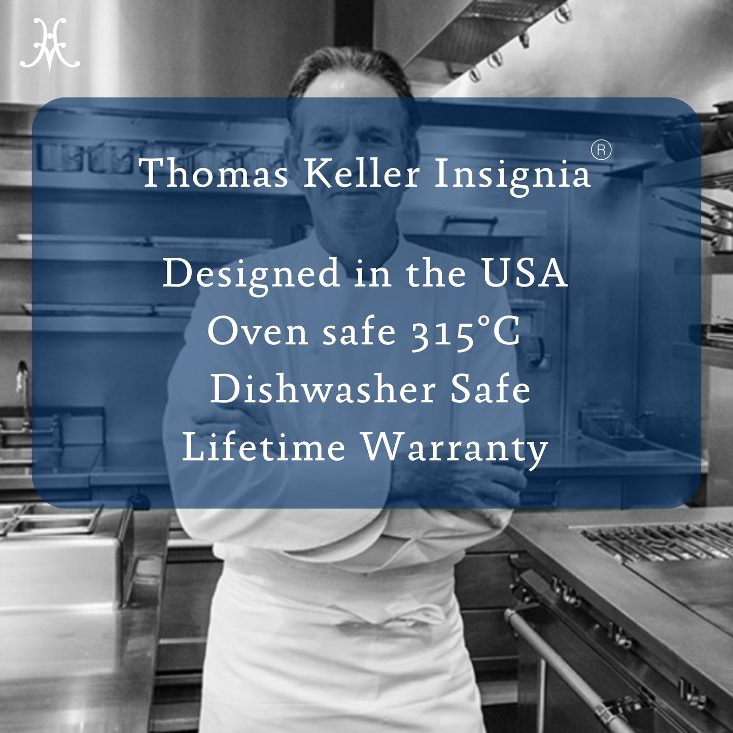 Hestan Thomas Keller Insignia Commercial Clad Stainless Steel Universal Lid 32cm