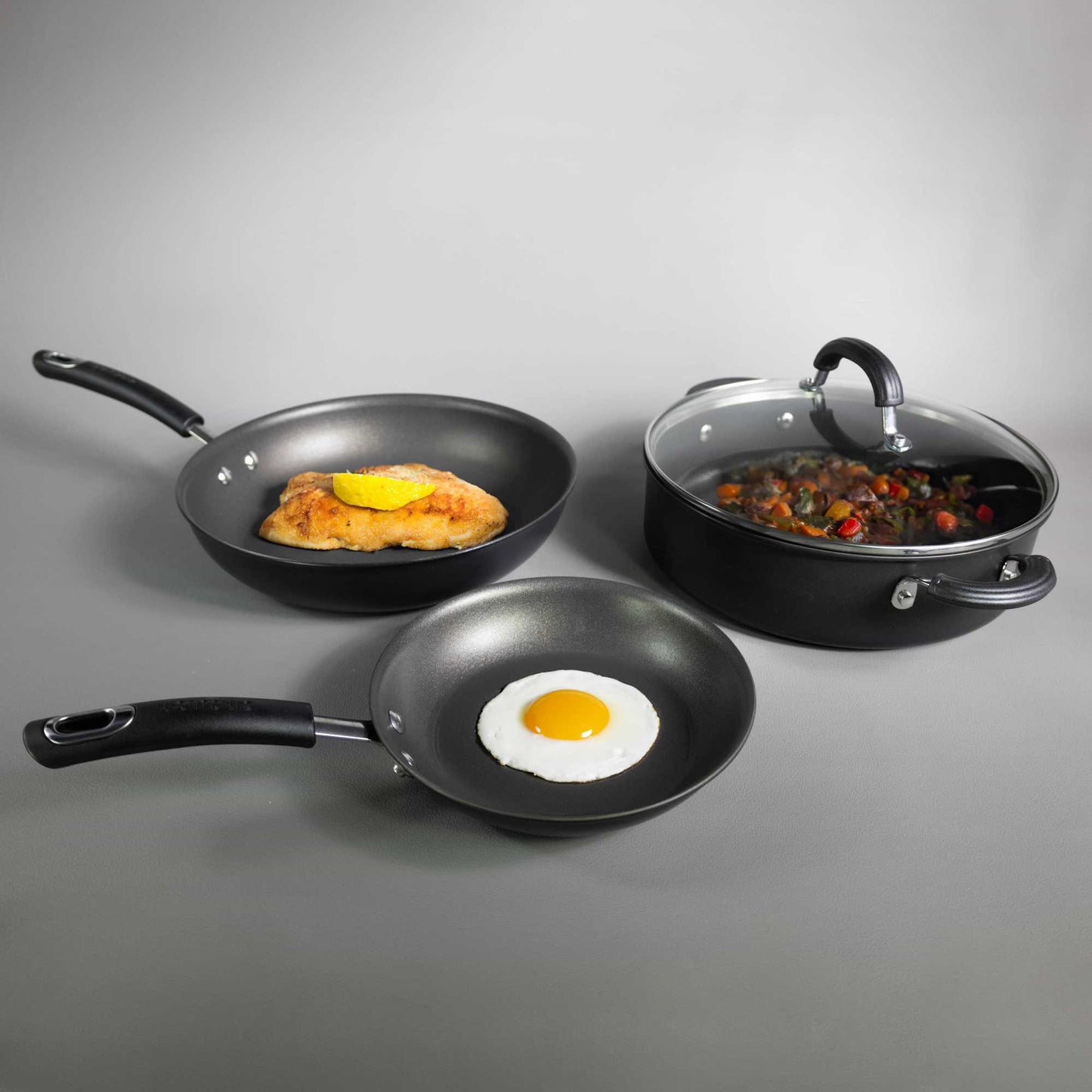 Circulon Total Nonstick Induction 3 Piece Cookware Set