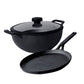 Meyer Pre-Seasoned Cast Iron Induction 2 Piece Signature Combo Set