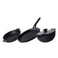 Meyer Pre-Seasoned Cast Iron Induction 3 Piece Complete Set