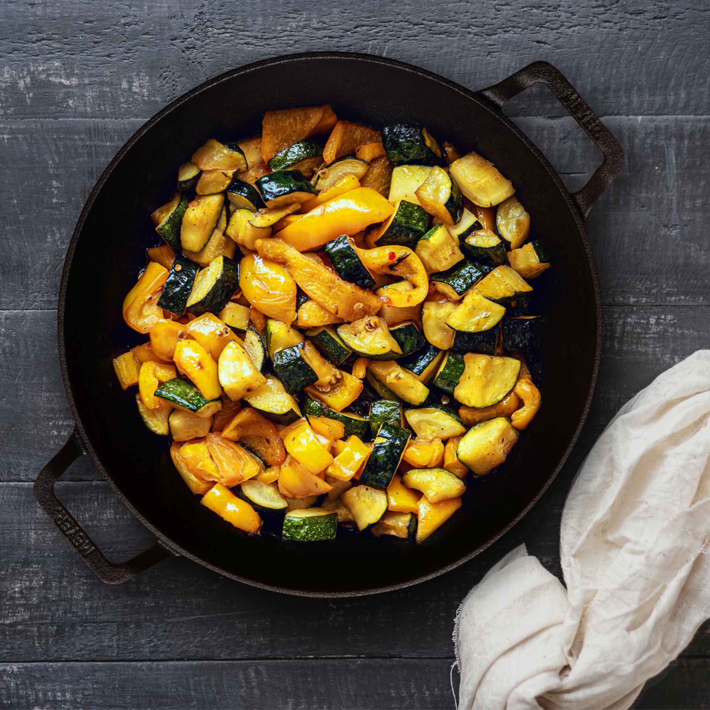 Meyer Pre-Seasoned Cast Iron Induction 2 Piece Signature Combo Set