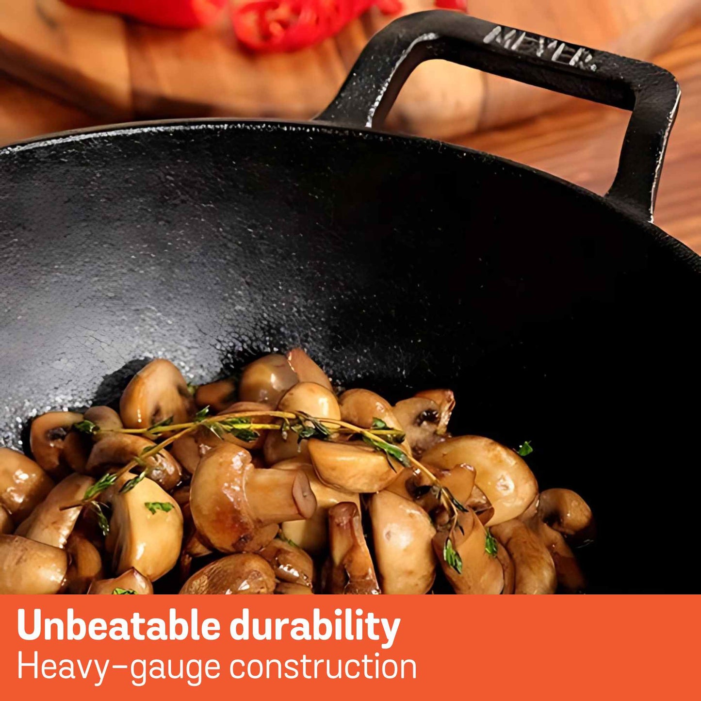 Meyer Pre-Seasoned Cast Iron Induction 2 Piece Signature Combo Set