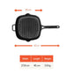 Additional angle: For indoor grilling and searing – pre-seasoned cast iron – Meyer Pre-Seasoned Cast Iron 22cm Skillet / 25cm Grill Pan