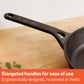 Meyer Pre-Seasoned Cast Iron Induction Skillet 26cm