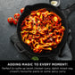 Additional angle: For searing, frying and everyday cooking – pre-seasoned cast iron – Meyer Pre-Seasoned Cast Iron 22/26cm Skillet Pack
