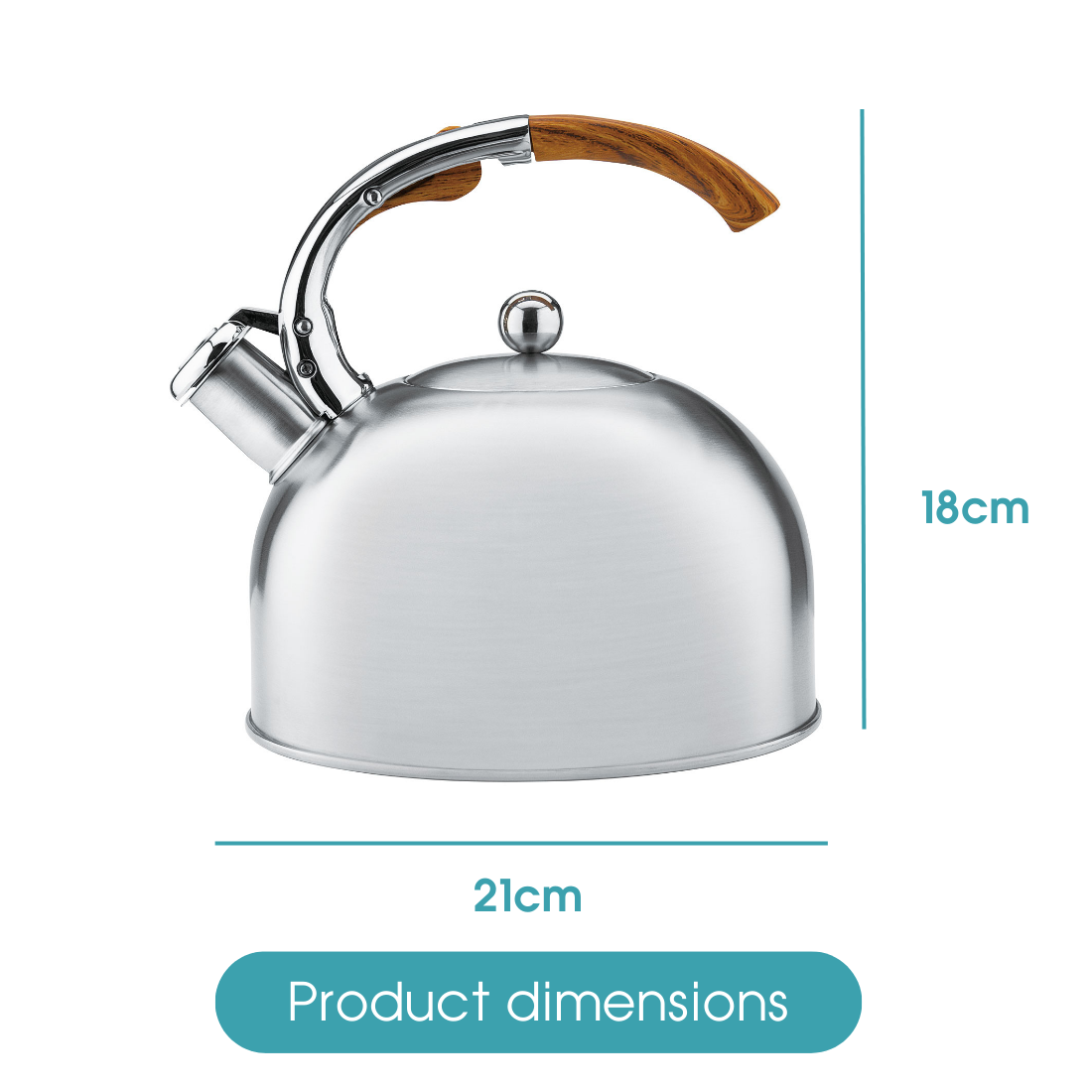 RACO Elements 2.5L Stovetop Kettle