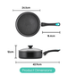 Raco Zing Nonstick Egg Poacher 24cm