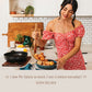 Essteele Per Salute Nonstick Induction Covered Stirfry 32cm