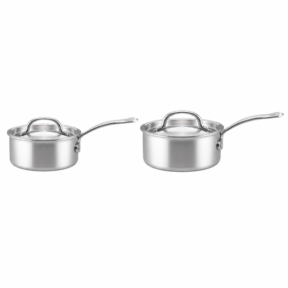 Essteele Per Amore Clad Stainless Steel Induction Saucepan Set