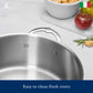 Hestan Thomas Keller Insignia Commercial Clad Stainless Steel Open Saucepan 12cm