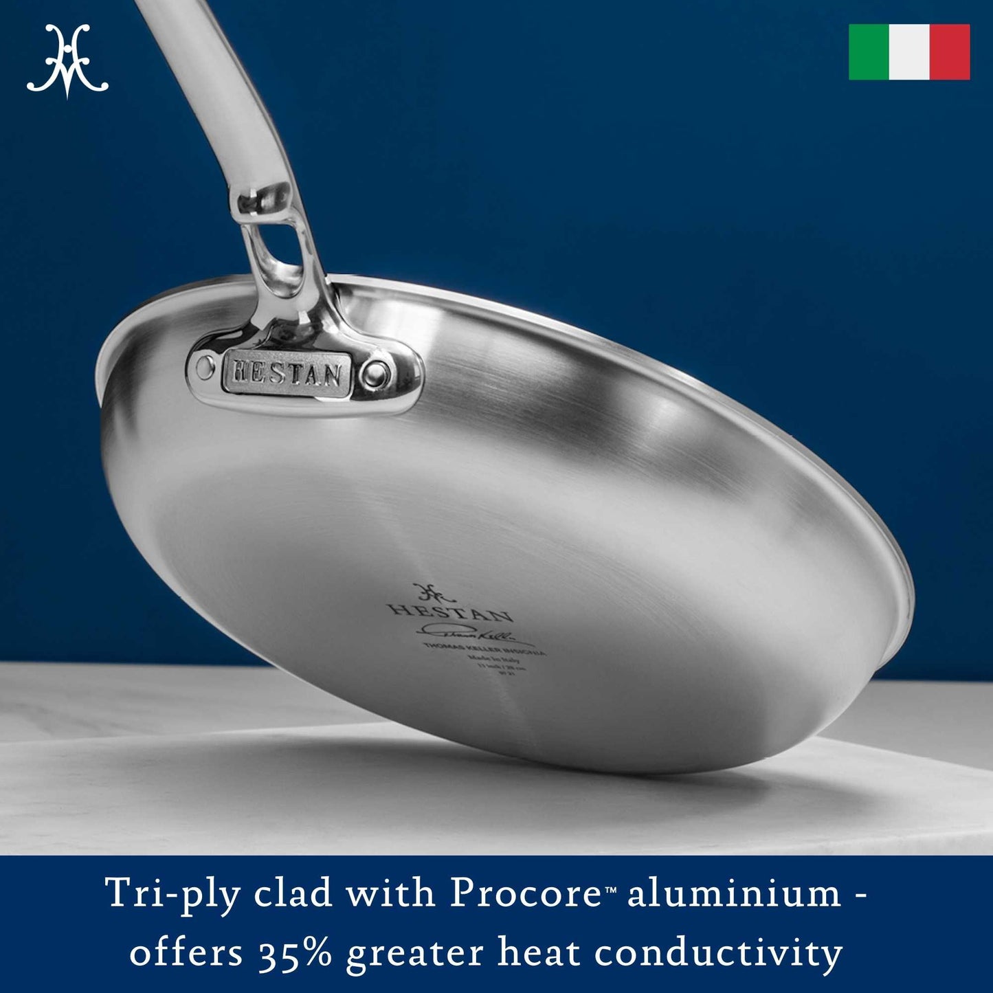 Hestan Thomas Keller Insignia Commercial Clad Skillet 28cm