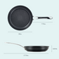 Anolon X Hybrid Stainless Steel Nonstick Induction Skillet 25cm