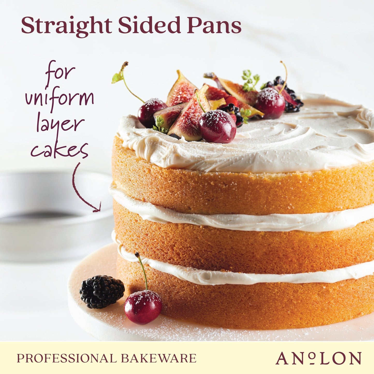 Anolon Pro-Bake Round Cake Pan 23cm