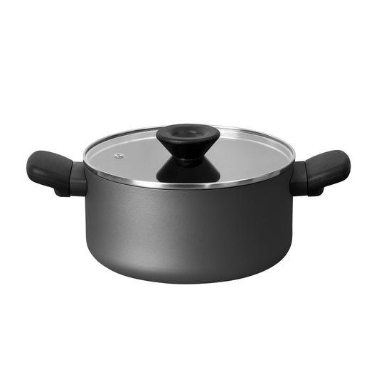 Meyer Bauhaus Series Nonstick Induction Stockpot with Glass Lid 20cm/2.8L