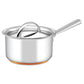 Essteele Per Vita Copper Base Stainless Steel Covered Saucepan 16cm/1.9L