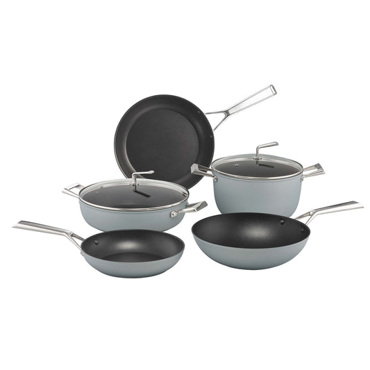 Essteele Per Bellezza Blue 5 Piece Cookware Set