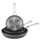 Essteele Per Bellezza Nonstick Open Skillet Triple Pack 20/24/30cm Grey