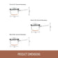 Essteele Per Vita Stainless Steel 3 Piece Covered Saucepan Set