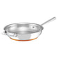 Essteele Per Vita Copper Base Stainless Steel Induction Open French Skillet 28cm