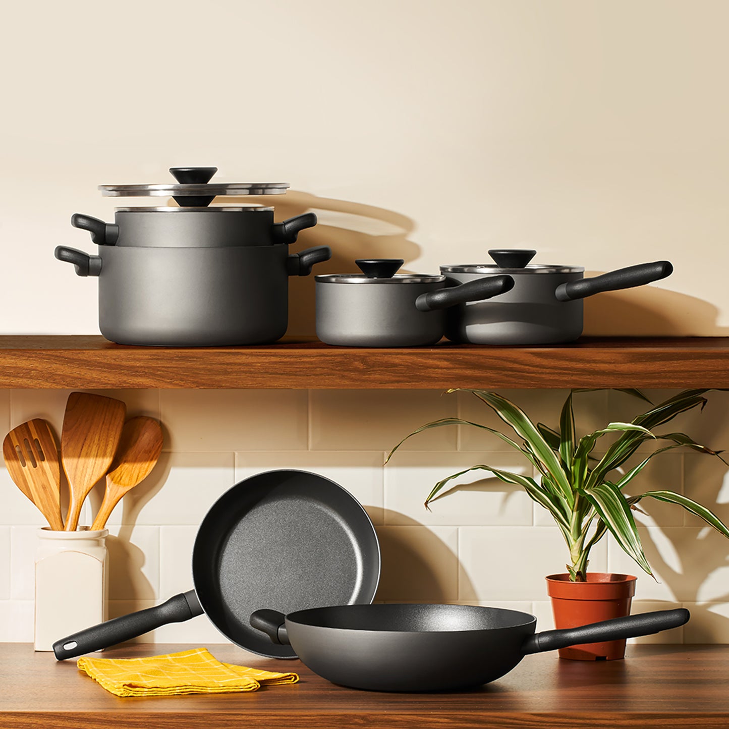 Meyer Bauhaus Series Nonstick Induction Frypan 20cm