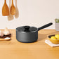 Meyer Bauhaus Series Nonstick Induction Saucepan with Glass Lid 20cm/2.8L