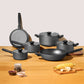 Meyer Bauhaus Series Nonstick Induction 6 Piece Cookware Set