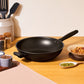 Meyer Midnight Series Nonstick Induction Open Stirfry 30cm