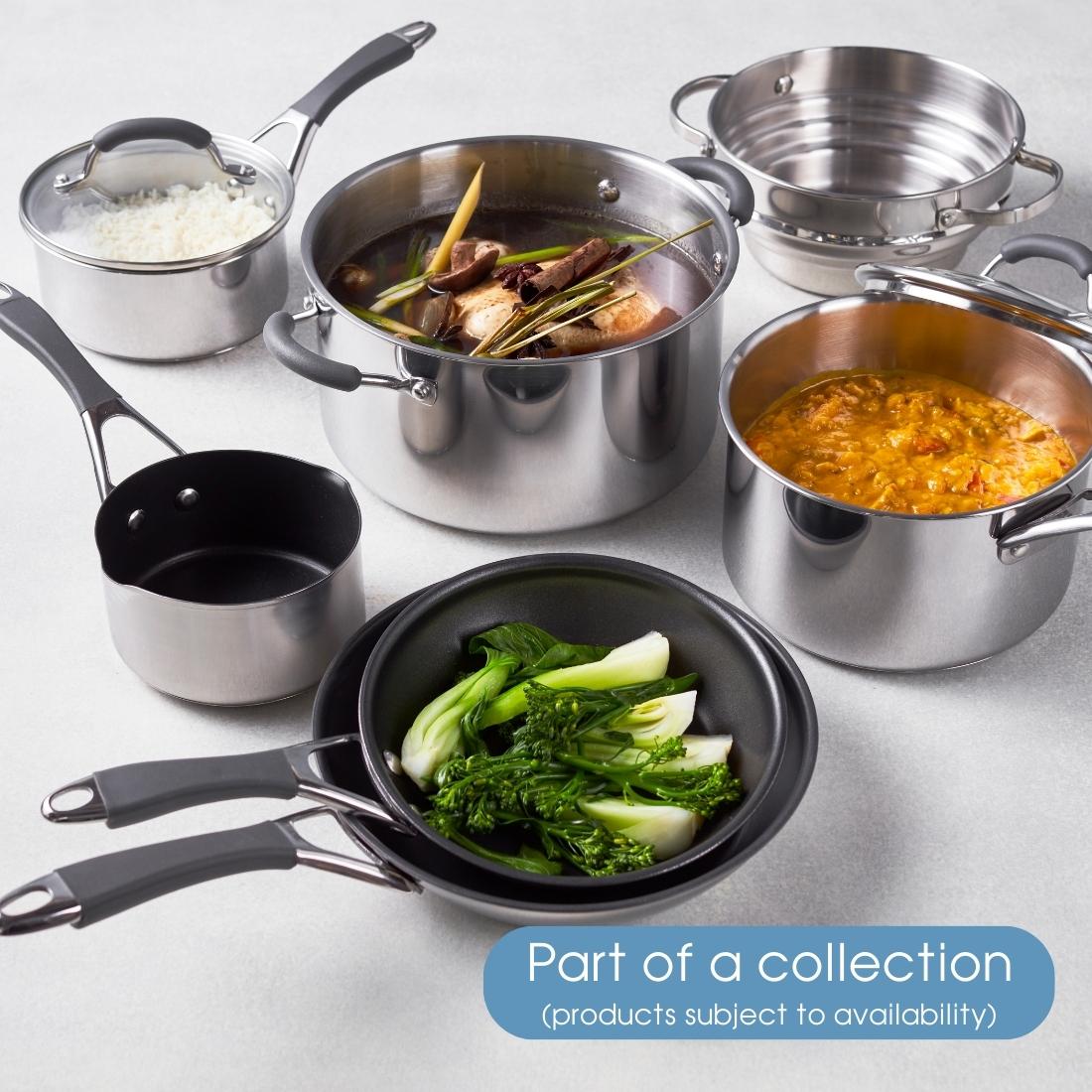 RACO Reliance Nonstick Induction 6 Piece Cookware Set Grey